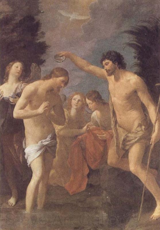 Guido Reni The Baptism of Christ France oil painting art